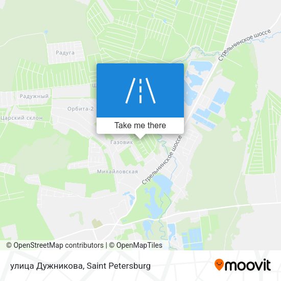 улица Дужникова map