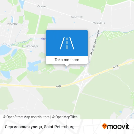 Сергиевская улица map