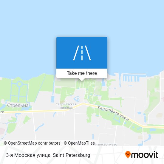 3-я Морская улица map
