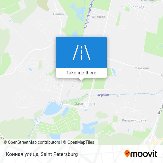 Конная улица map