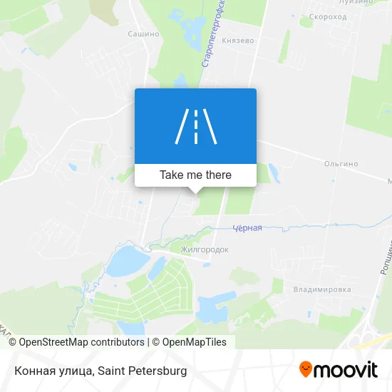 Конная улица map