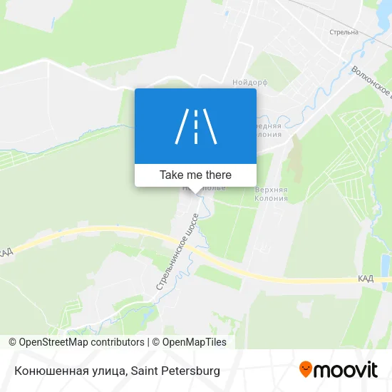 Конюшенная улица map