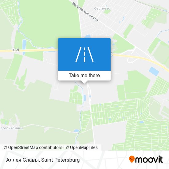 Аллея Славы map