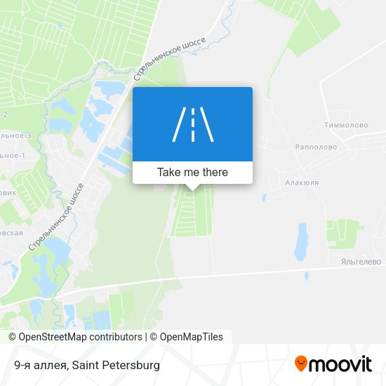 9-я аллея map