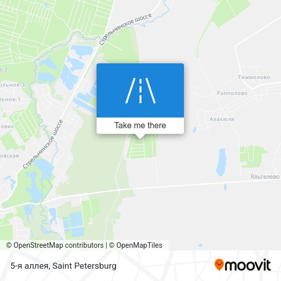 5-я аллея map