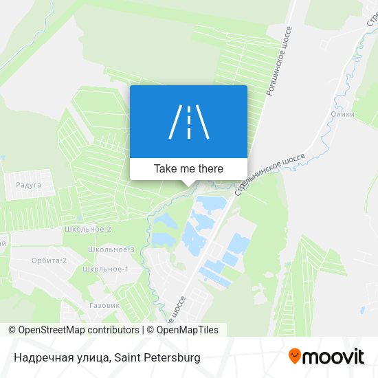 Надречная улица map
