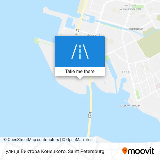 улица Виктора Конецкого map