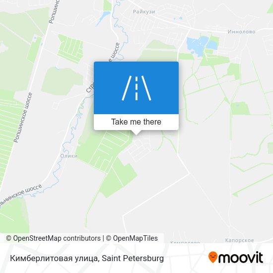 Кимберлитовая улица map