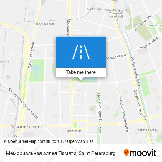 Мемориальная аллея Памяти map