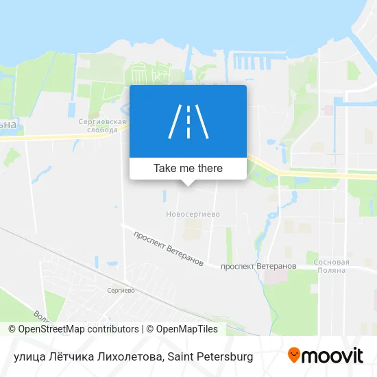 улица Лётчика Лихолетова map