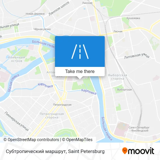 Субтропический маршрут map