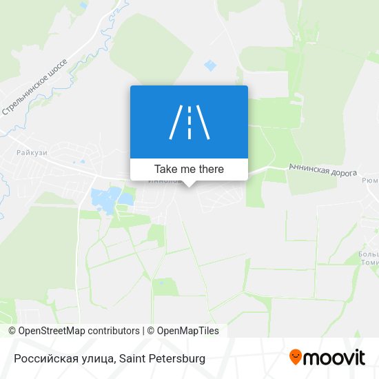 Российская улица map