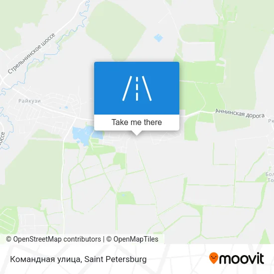 Командная улица map