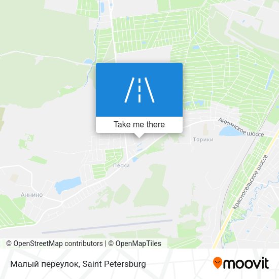 Малый переулок map