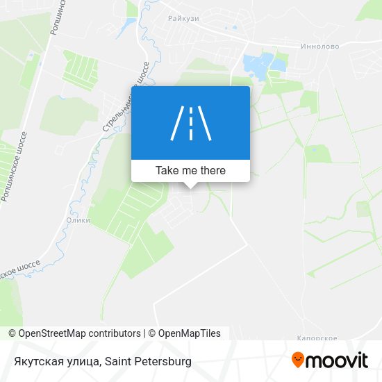 Якутская улица map