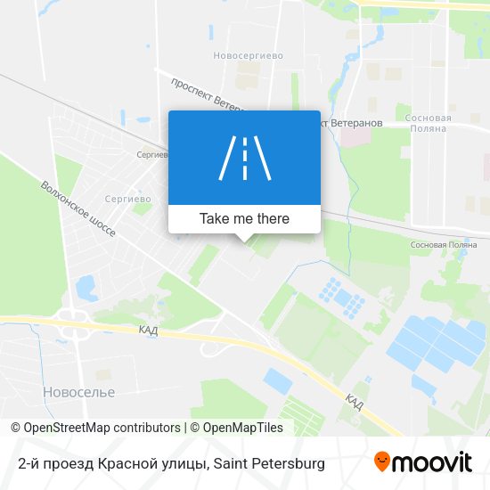 2-й проезд Красной улицы map