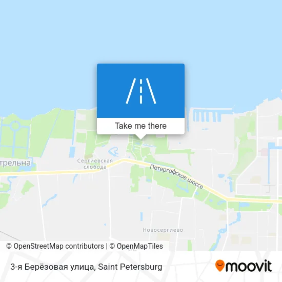 3-я Берёзовая улица map