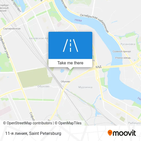 11-я линия map