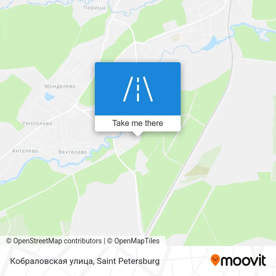 Кобраловская улица map