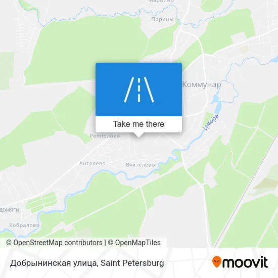 Добрынинская улица map