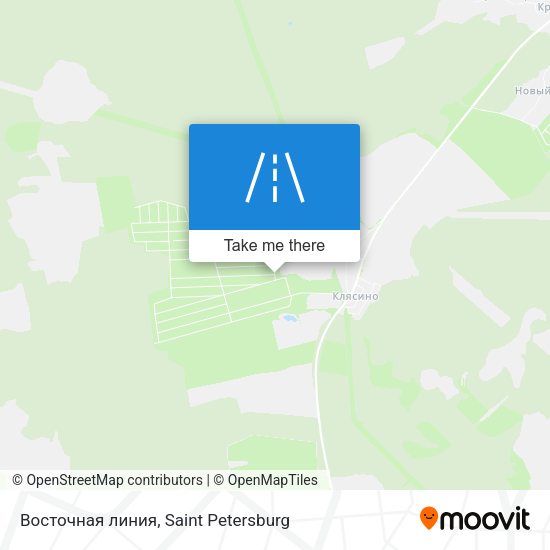 Восточная линия map