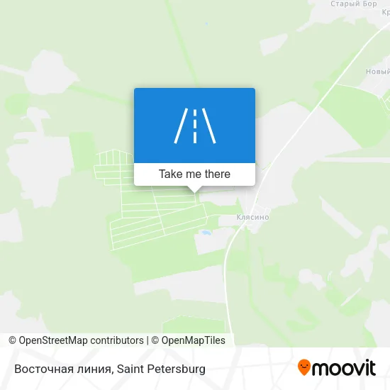 Восточная линия map