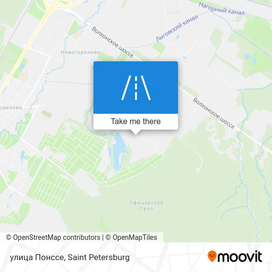 улица Понссе map