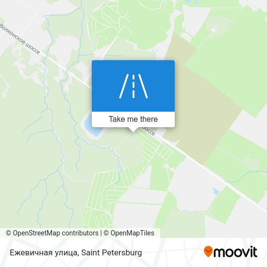 Ежевичная улица map