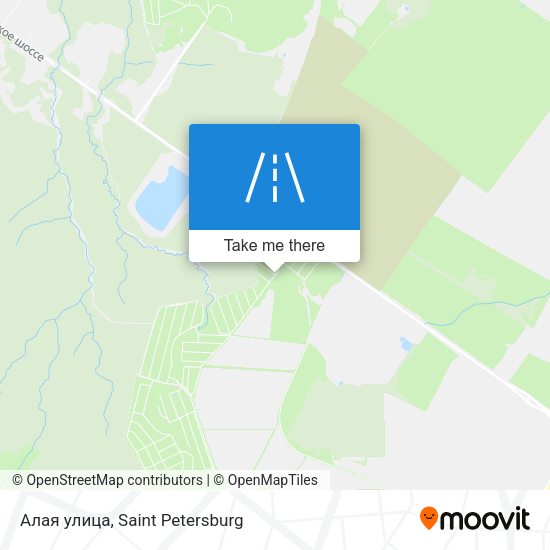 Алая улица map