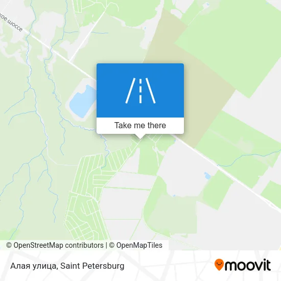 Алая улица map