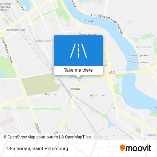 13-я линия map