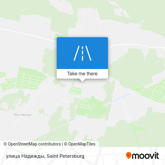 улица Надежды map