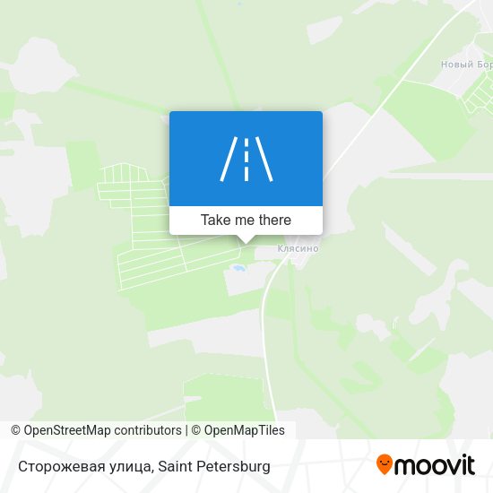 Сторожевая улица map