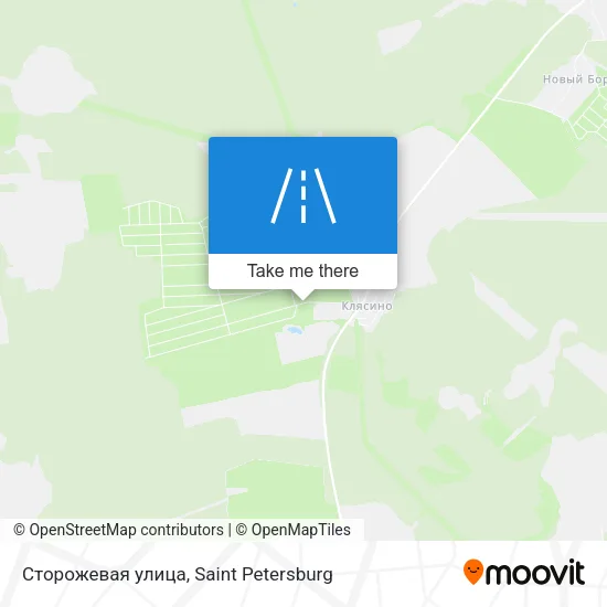Сторожевая улица map