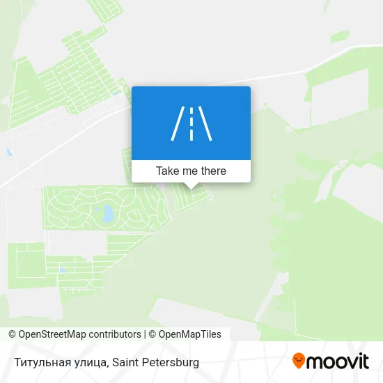 Титульная улица map