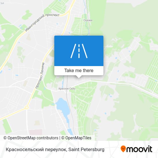 Красносельский переулок map