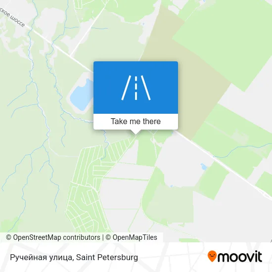 Ручейная улица map
