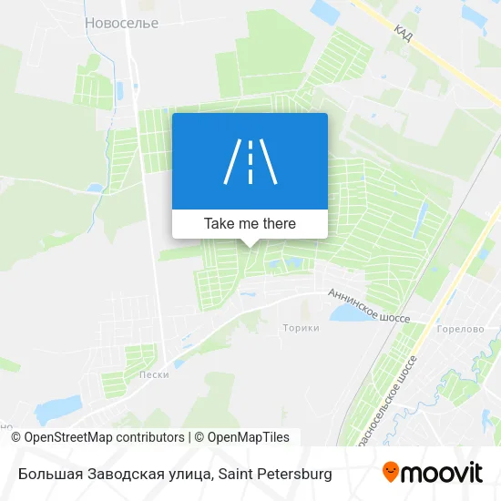 Большая Заводская улица map