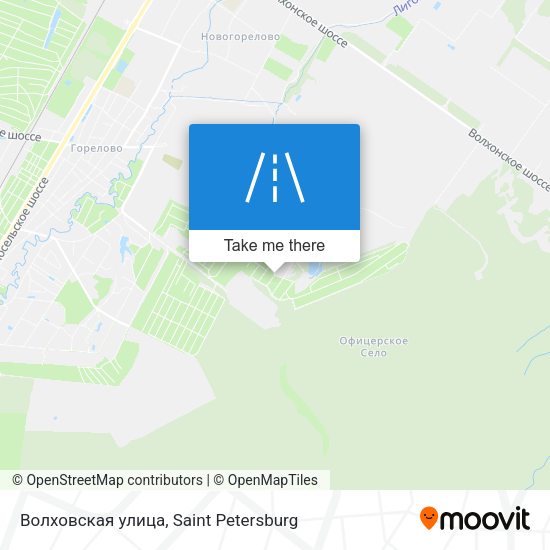 Волховская улица map