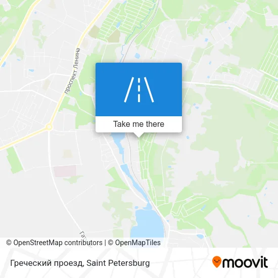 Греческий проезд map