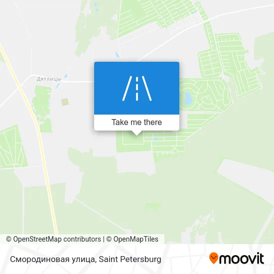 Смородиновая улица map