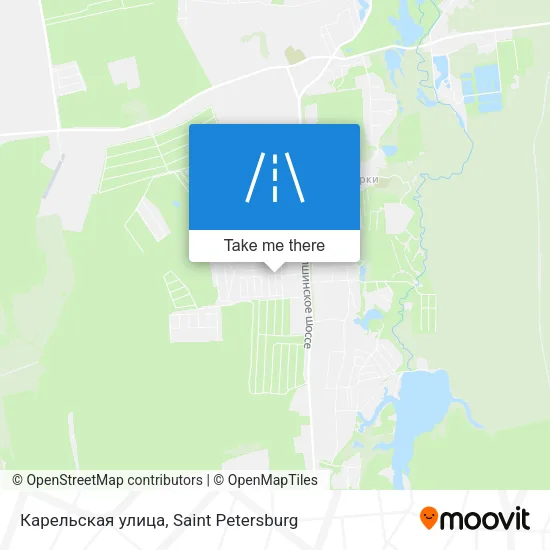Карельская улица map