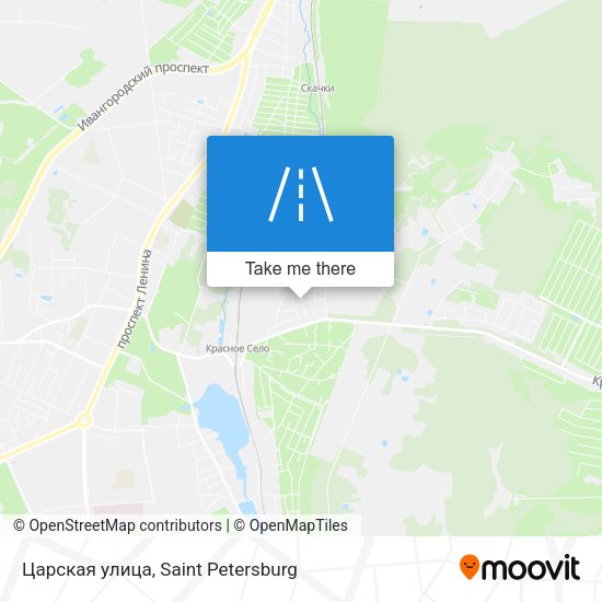 Царская улица map