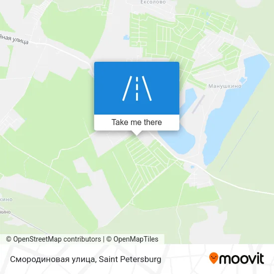 Смородиновая улица map