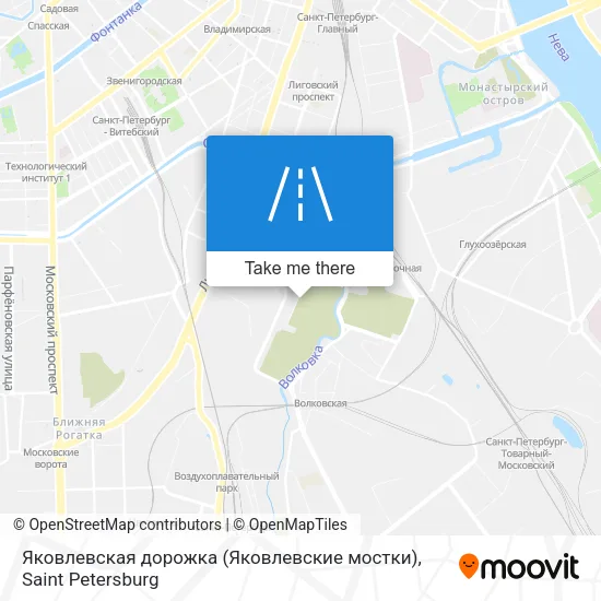 Яковлевская дорожка (Яковлевские мостки) map