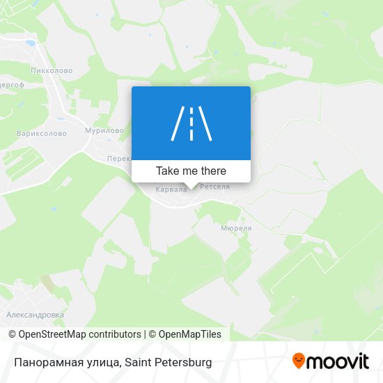 Панорамная улица map
