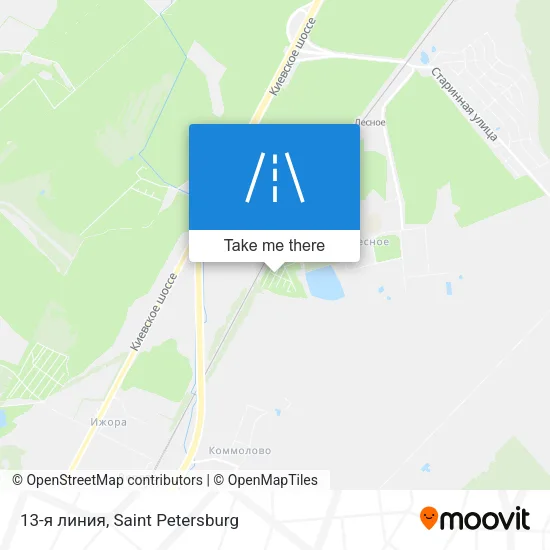 13-я линия map