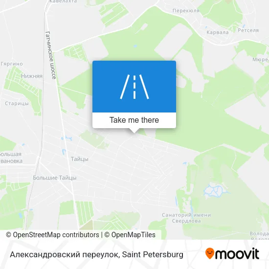 Александровский переулок map