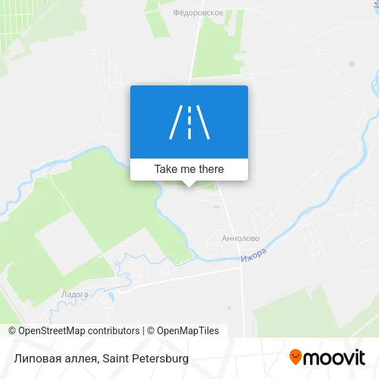 Липовая аллея map