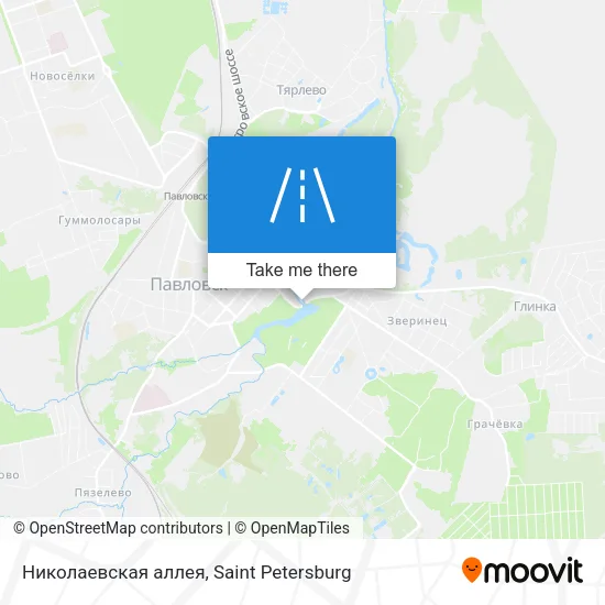 Николаевская аллея map